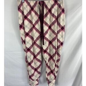 PJ Couture Girls Plaid Flannel PJ Pant size XL